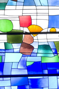 FENSTER BUNT WEISS Vitrail 3